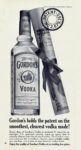 1964 Gordon's holds the patent on the smoothest, clearest vodka made!