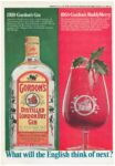 1968 Gordon's Gin. Gordon's RuddyMerry. What will the English think of next