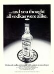 1971 ...and you thought all vodkas were alike. Gordon's