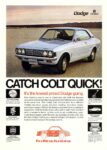 1972 Dodge Colt. Catch Colt Quick!