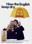 1974 How the English keep dry. Gordon's