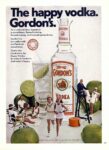 1974 The happy vodka. Gordon's