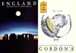 1987 England Known For Its Rock Groups. And Its Gin. The Gin Of England And The World. Gordon’s