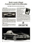 1989 Buick Regal. America made it the best-seller