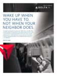 2014 Wake Up When You Have To. Not When Your Neighbor Does. Delta