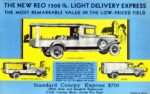 1930s Reo Light Delivery Express. The Most Remarkable Value In The Low-Priced Field