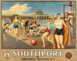 1935 Southport By Fortunino Matania R.I. LMS