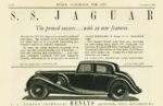 1937 S.S. Jaguar 2,5 Litre Saloon. The proved success... with 22 new features