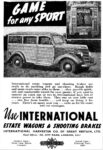 1938 International Station Wagon. Game for any Sport