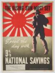 1942 The Rising Sun Must Set. Speed the day with 3pros National Savings