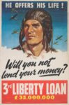 1943 He Offers His Life! Will you not lend your money. 3rd Liberty Loan