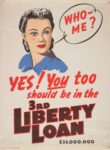 1943 Who - Me. Yes! You too should be in the 3rd Liberty Loan