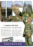 1944 'I Fought For This ... one day I'm going to see and enjoy all of it!' Greyhound