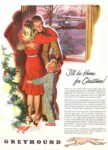 1945 'I'll be Home for Christmas!' Greyhound