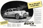 1947 Buick. The car that needs no name plate