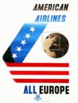 1948 American Airlines. All Europe