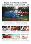 1951 Nash Airflyte. Enjoy Your Vacation More in the World’s Most Modern Car