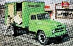 1953 International R-160 with 12-foot Van Body