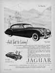 1953 Jaguar Mark VII Sedan & XK-120 Sports Coupe. Add Zest to Living!