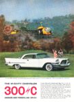 1957 Chrysler 300-C hardtop. America's Most Powerful Car. 375 H.P.!