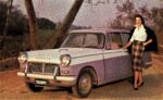 1959 Triumph Herald (U.S. Postcard)