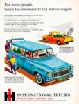 1960 International Travelall & Bonus-Load Pickup. For many people, here's the successor to the station wagon!
