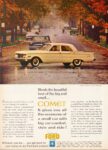 1961 Mercury Comet 4-Door Sedan. Blends the beautiful best of the big and small...