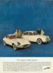 1962 Jaguar XK-E & 3.8 Sedan. The rugged, reliable Jaguars