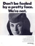 1965 Don't be fooled by a pretty face. We're not. Alitalia Airlines