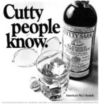 1970 Cutty people know. Cutty Sark