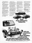 1972 Subaru FWD G Models