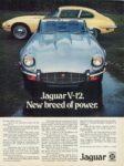 1973 Jaguar V-12 E-Type 2+2 & Convertible. New breed of power