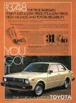 1979 Toyota Corolla 2-Door Sedan. $3748. The True Bargain