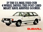 1980 Subaru GL 4WD Station Wagon