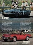 1980 Triumph Spitfire. Racer - Racy