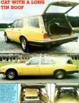 1981 Jaguar Ladbroke-Avon XJ Estate. Cat With A Long Tin Roof