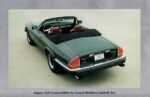 1984 Jaguar XJ-S Convertible by Coach Builders Limited, Inc