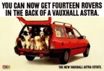 1984 Vauxhall Astra Estate. You Can Now Get Fourteen Rovers In The Back Of A Vauxhall Astra