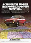 1988 Subaru Justy. A Car For The Sunbelt, The Snowbelt And Your Moneybelt