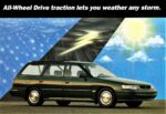 1992 Subaru Legacy Touring Wagon. All-Wheel Drive traction lets you weather any storm