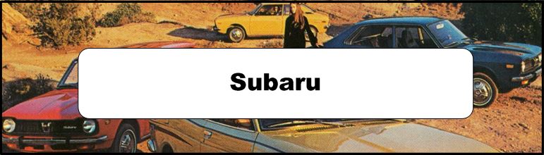 Subaru Ad and Poster Collection