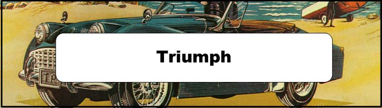 Triumph Cars Ad and Poster Collection