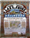 1855 The Great American Lake Shore Railroads.