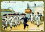 1900 La Vie Maritime. Embarquement de Vivres