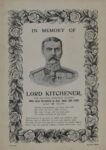 1916 In Memory of Lord Kitchener. The Empires Greatest Soldier