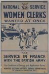 1917 Women Clerks Wanted At Once