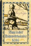 1920 Bayrischer Reichswehrkalender 1920
