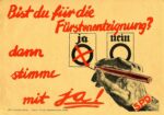 1926 Bist du für die Fürstenenteignung