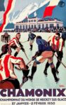 1930 PLM. Chamonix. Championnat Du Monde De Hockey Sur Glace