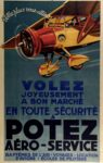 1932 Volez Joyusement A Bon Marche En Toute Securite A Potez Aero-Service